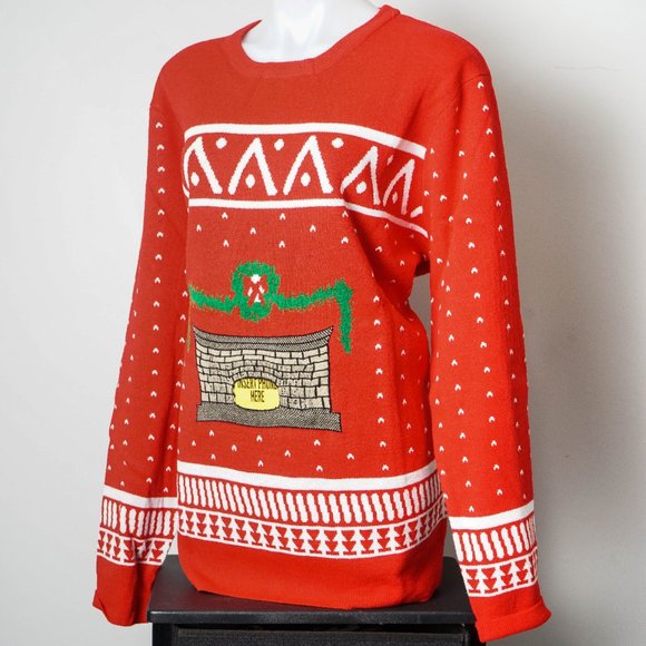 NWT Crackling Fireplace Sweater - XXL - Picture 5 of 8